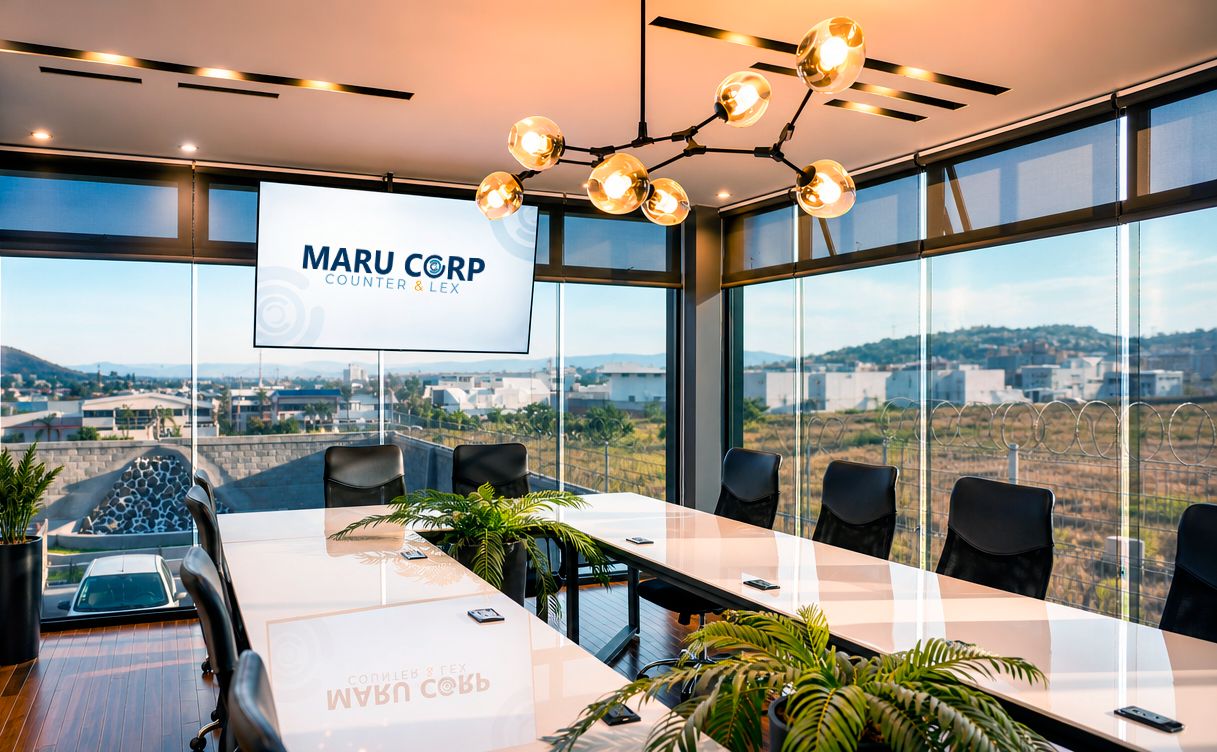 Sala de juntas de MARU CORP en Querétaro